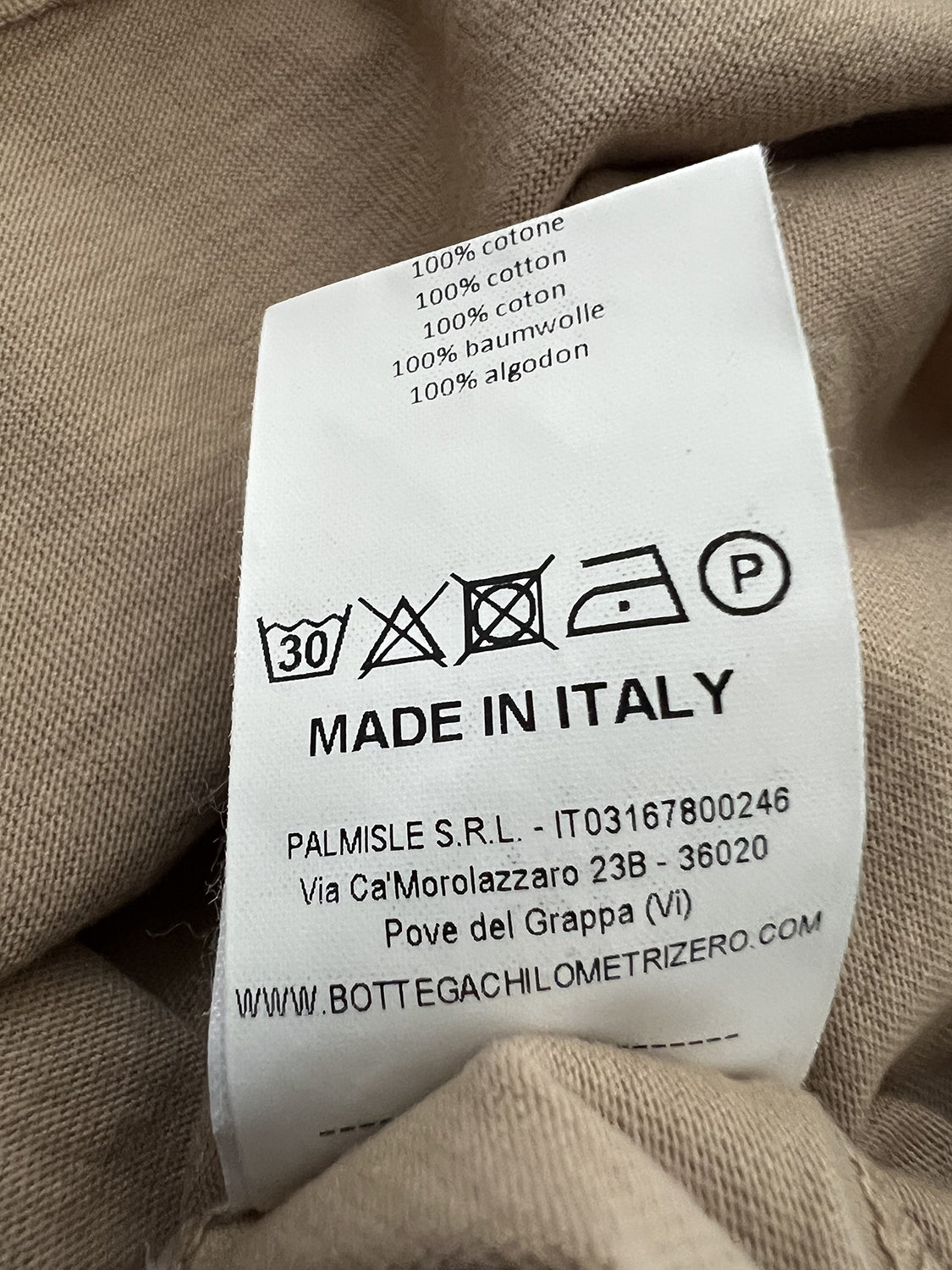 4.10 BottegaChilometriZero DD26777 GOMITO t-shirt donna Made in Italy
