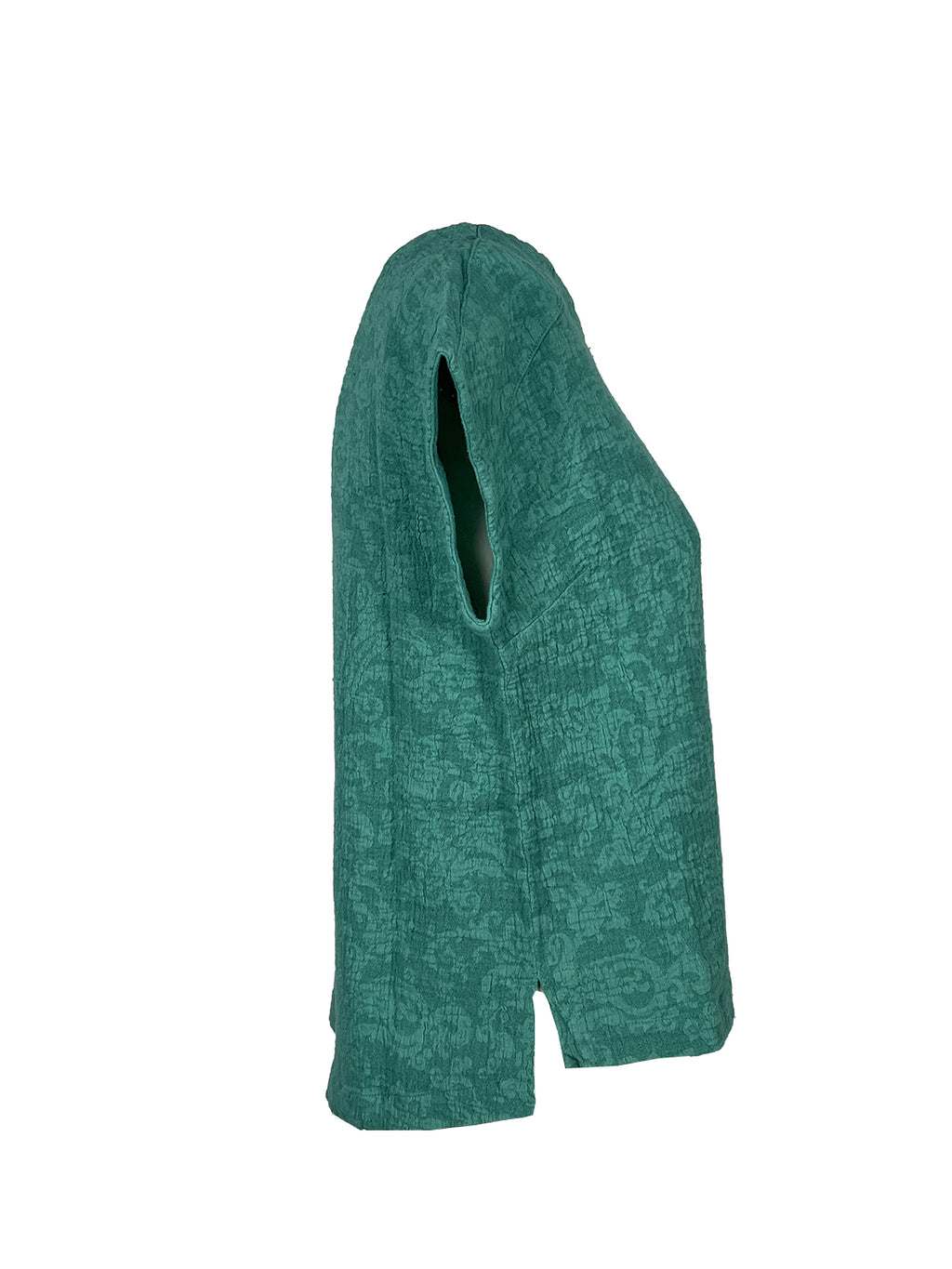 4.10 BottegaChilometriZero DD26780 SPACCHI blusa donna jacquard
