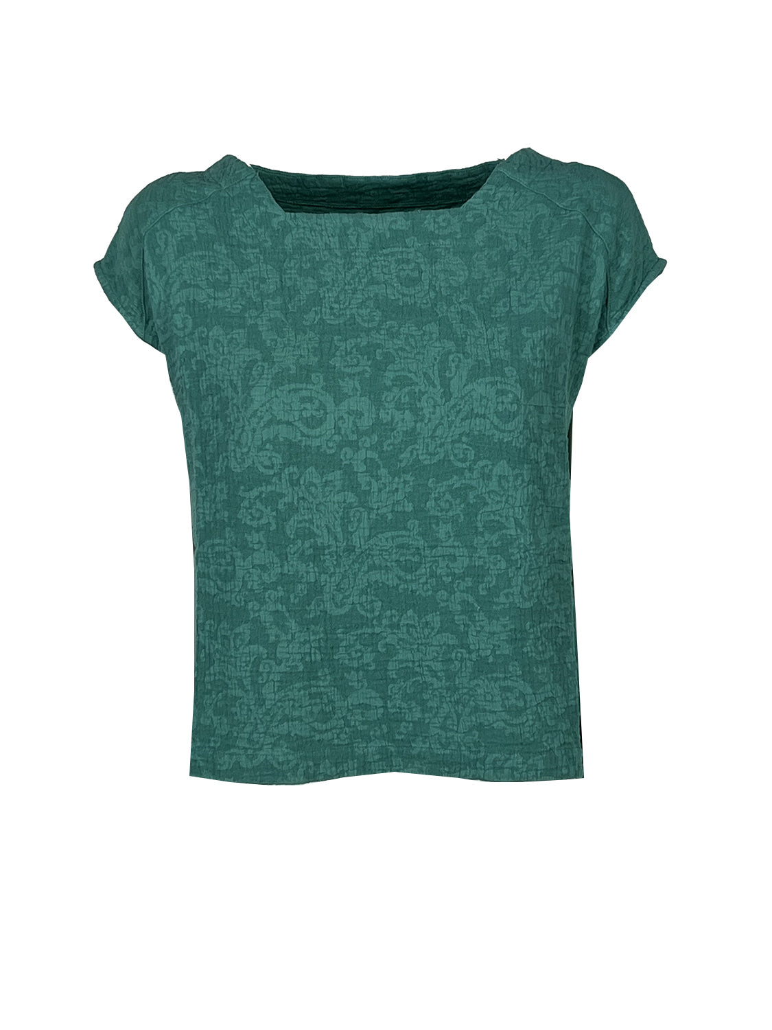 4.10 BottegaChilometriZero DD26780 SPACCHI blusa donna jacquard