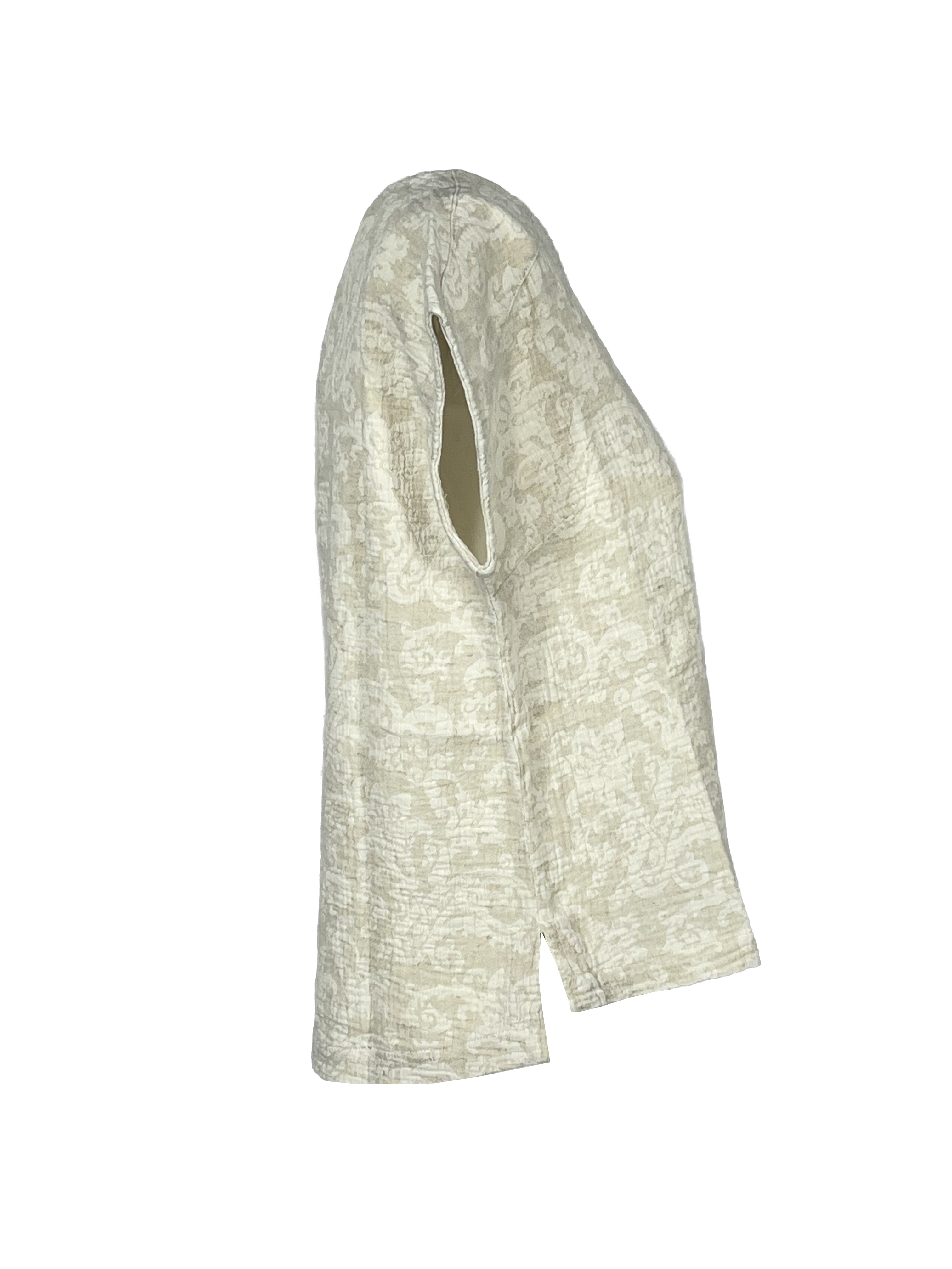 4.10 BottegaChilometriZero DD26780 SPACCHI blusa donna jacquard
