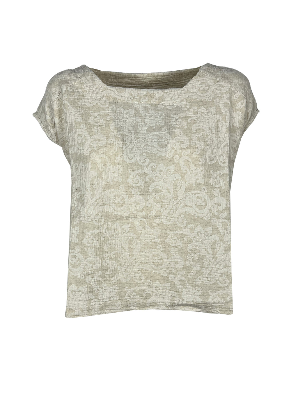 4.10 BottegaChilometriZero DD26780 SPACCHI blusa donna jacquard