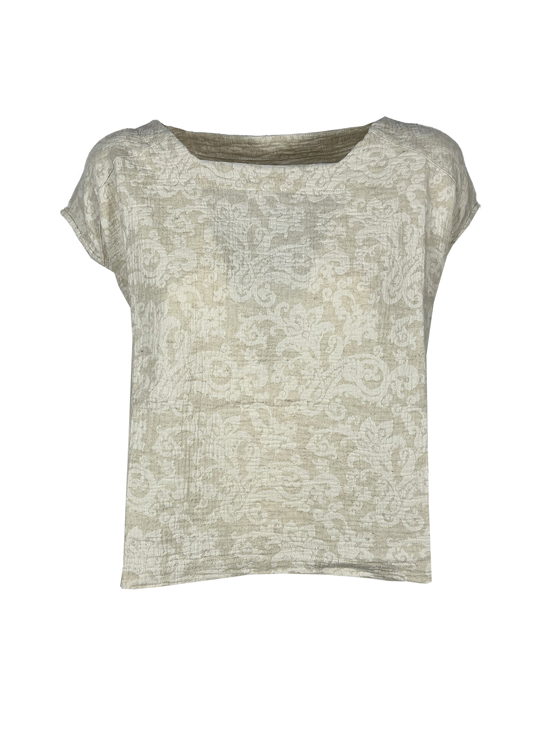 4.10 BottegaChilometriZero DD26780 SPACCHI blusa donna jacquard