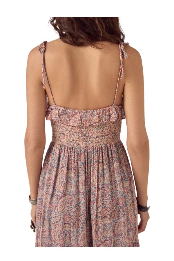 MAISON HOTEL JULIE abito donna cachemire rosa multicolor viscosa