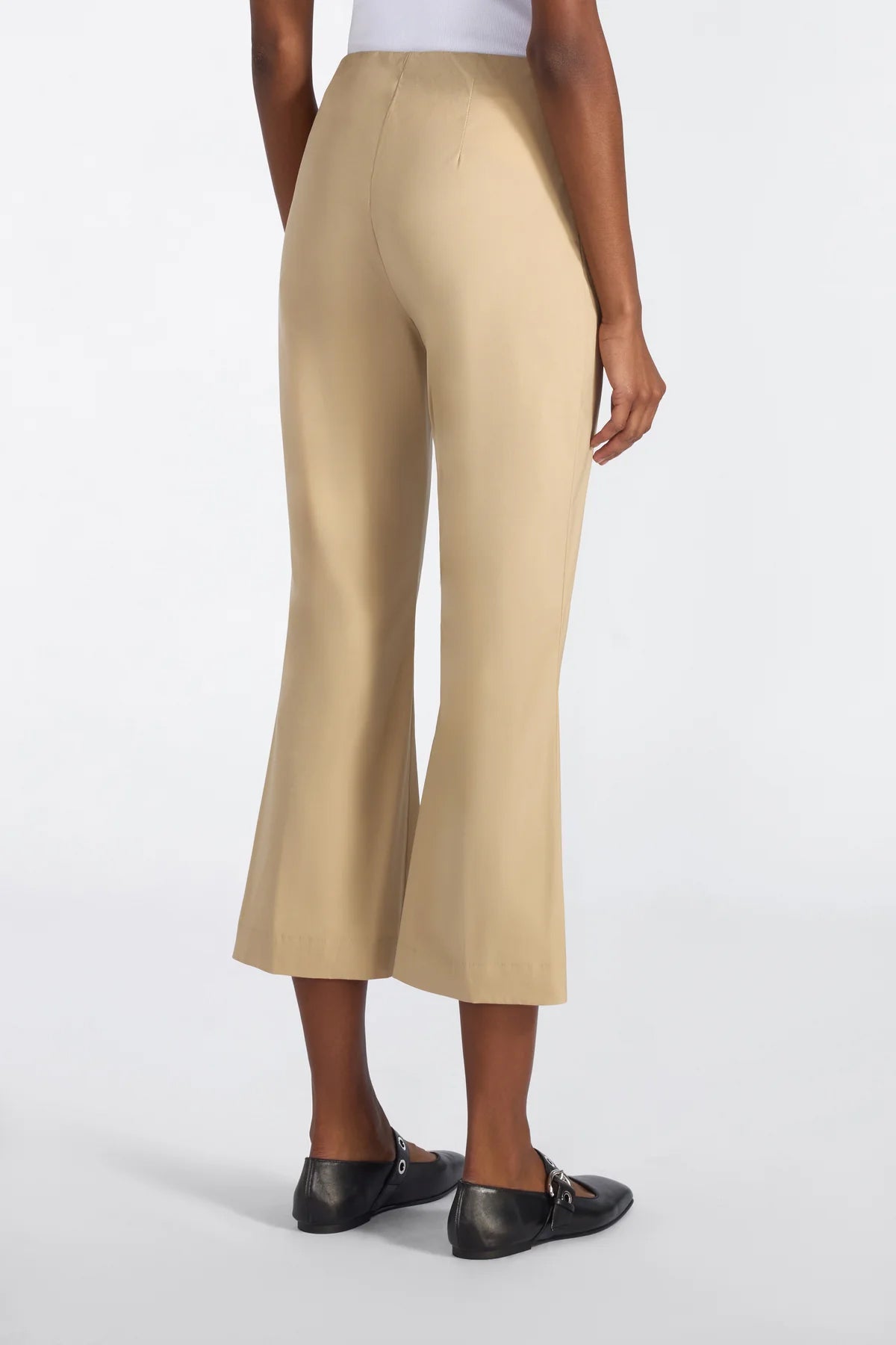 Pantalone donna Liviana Conti CNTK50 CLAUDETTE in tela di cotone stretch Made in Italy
