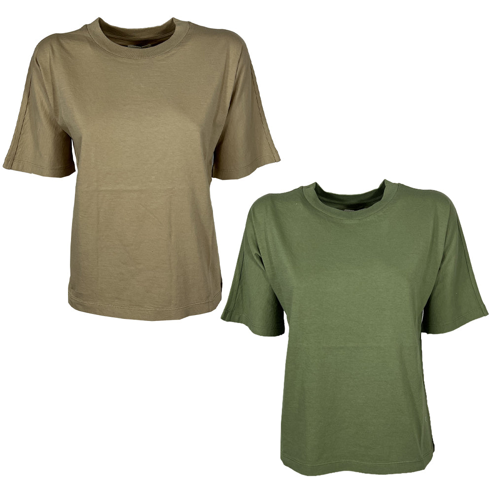 4.10 BottegaChilometriZero DD26777 GOMITO t-shirt donna Made in Italy