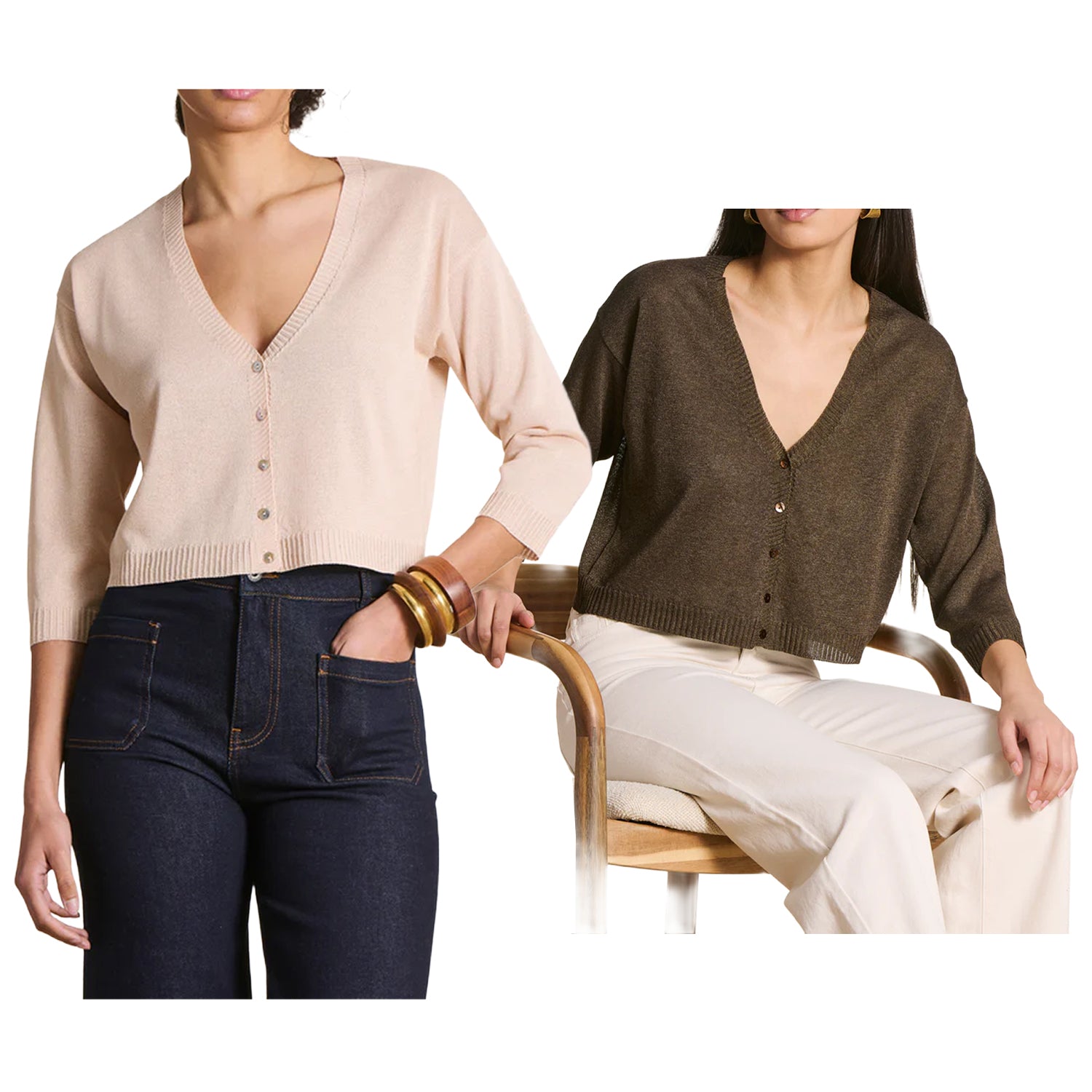 LA FEE MARABOUTEE GI-MANELE Cardigan Donna Made in Italy