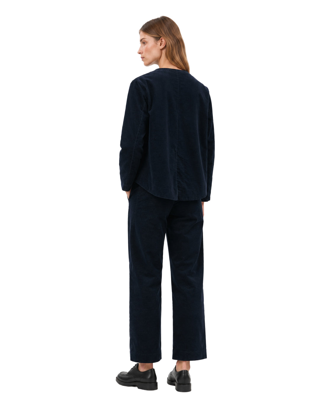 HUMILITY Giacca Velluto Blu KOGIN-V Made in Italy