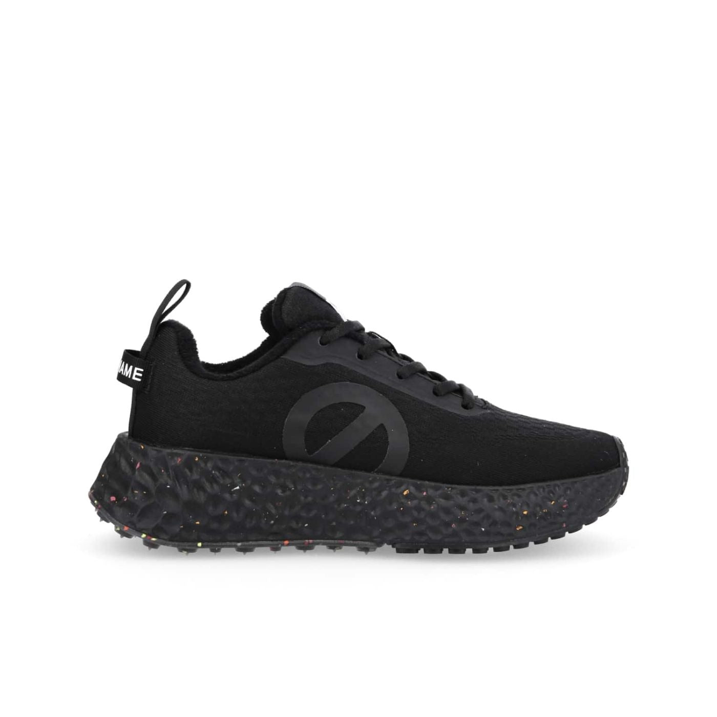 NØ Name CARTER FLY scarpe donna joggers nere eco sneaker