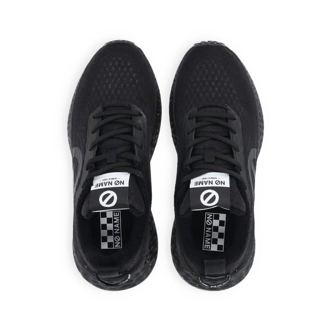 NØ Name CARTER FLY scarpe donna joggers nere eco sneaker
