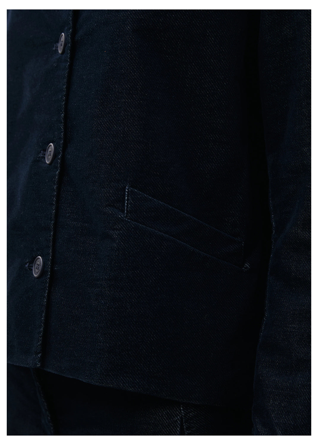 HUMILITY Giacca Velluto Blu KOGIN-V Made in Italy