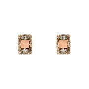 SODINI Orecchini Donna Hera Multicolor con Charm Geometrico, Cristalli e Zirconi 552482