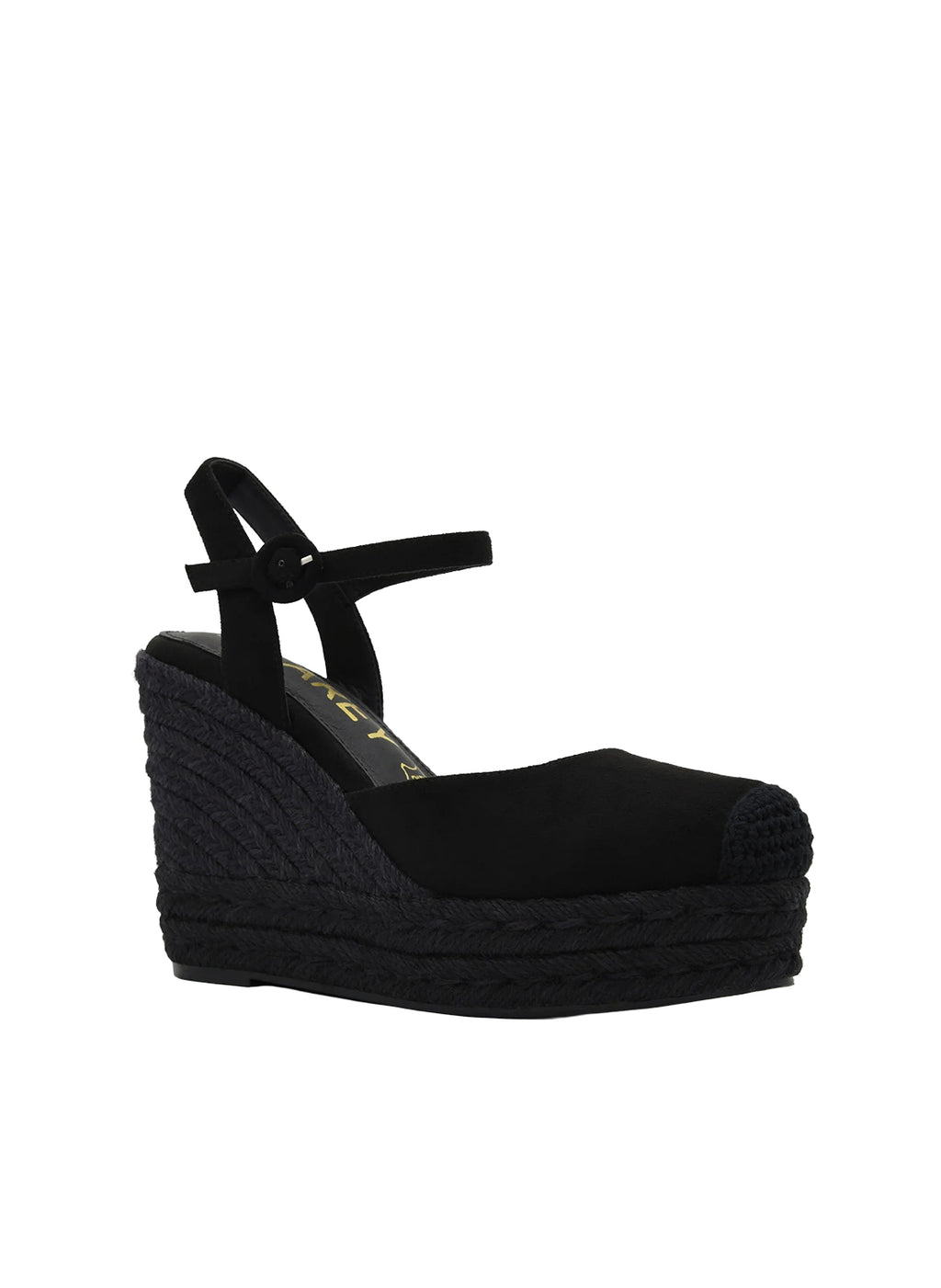 AZAREY 494J475 Sandalo Donna Zeppa Corda Tacco 10 Soletta Pelle