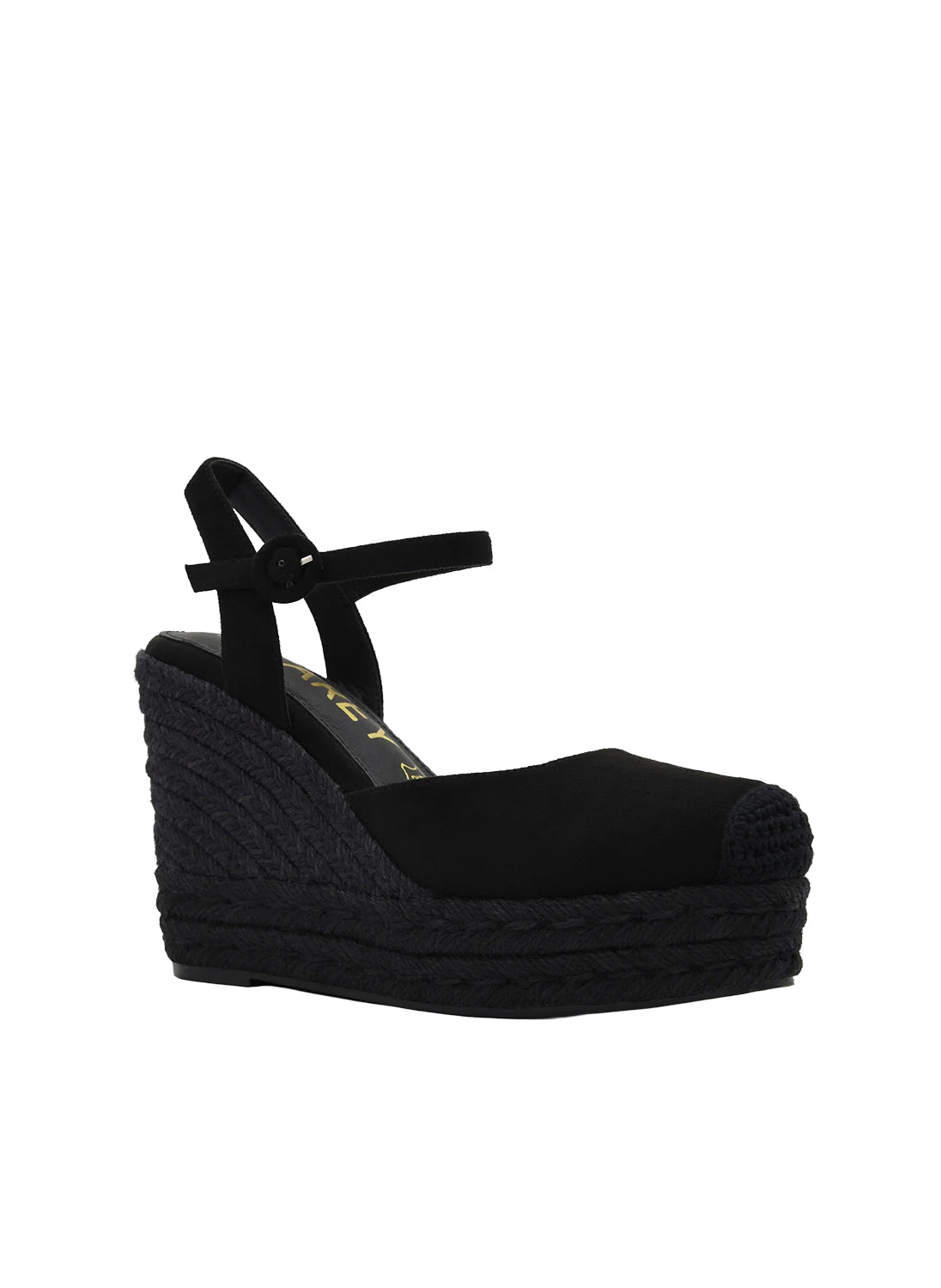 AZAREY 494J475 Sandalo Donna Zeppa Corda Tacco 10 Soletta Pelle