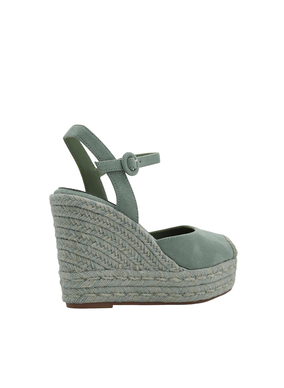 AZAREY 494J475 Sandalo Donna Zeppa Corda Tacco 10 Soletta Pelle