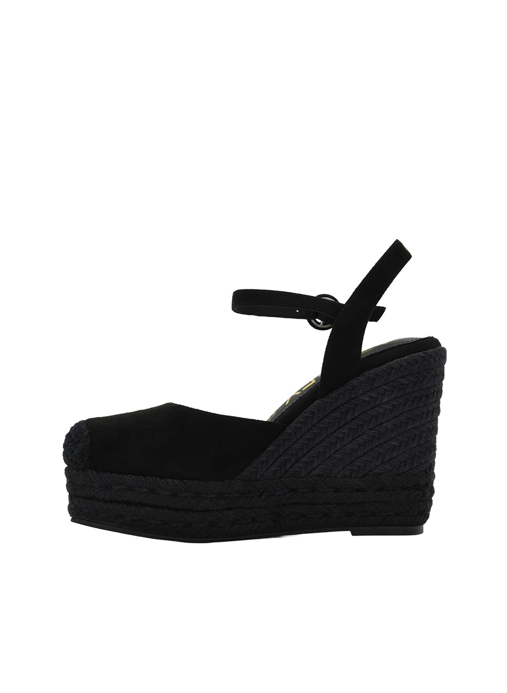 AZAREY 494J475 Sandalo Donna Zeppa Corda Tacco 10 Soletta Pelle
