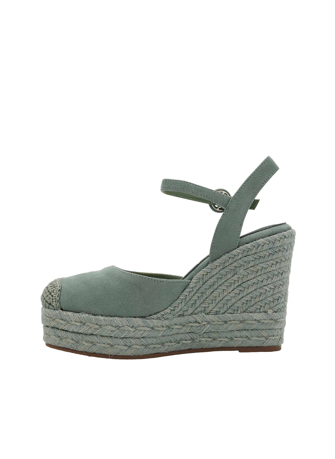 AZAREY 494J475 Sandalo Donna Zeppa Corda Tacco 10 Soletta Pelle