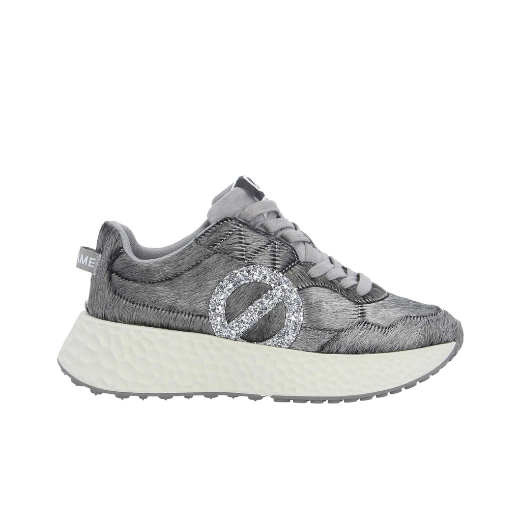 NØ NAME Carter Jogger W Sneaker Donna Silver/silver