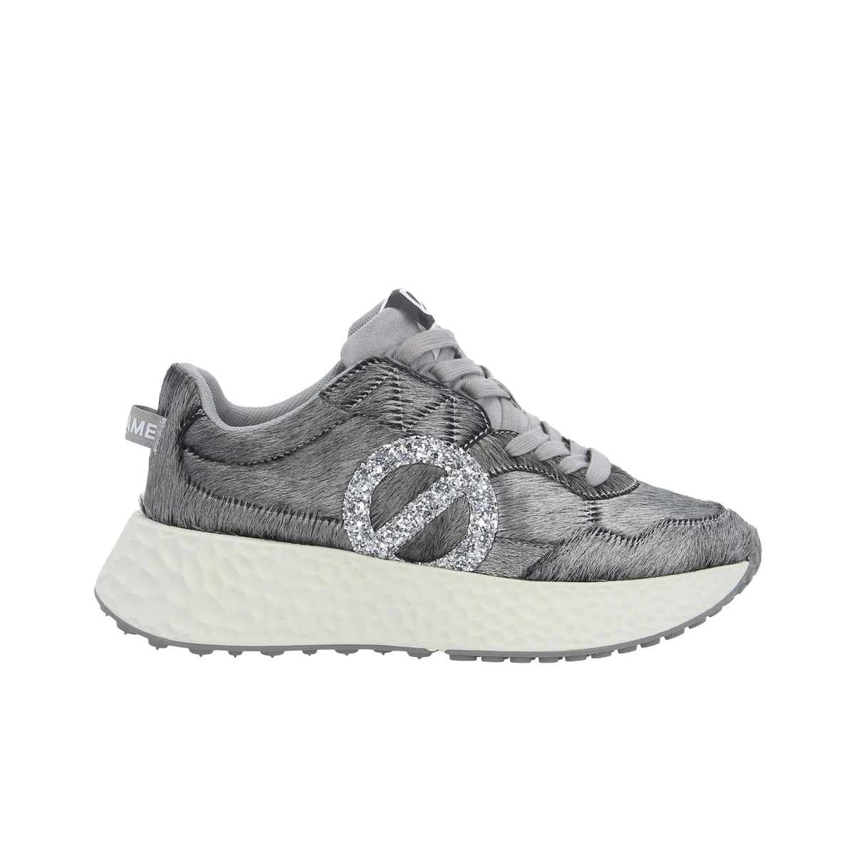 NØ NAME Carter Jogger W Sneaker Donna Silver/silver