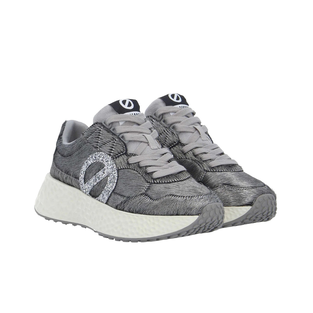 NØ NAME Carter Jogger W Sneaker Donna Silver/silver