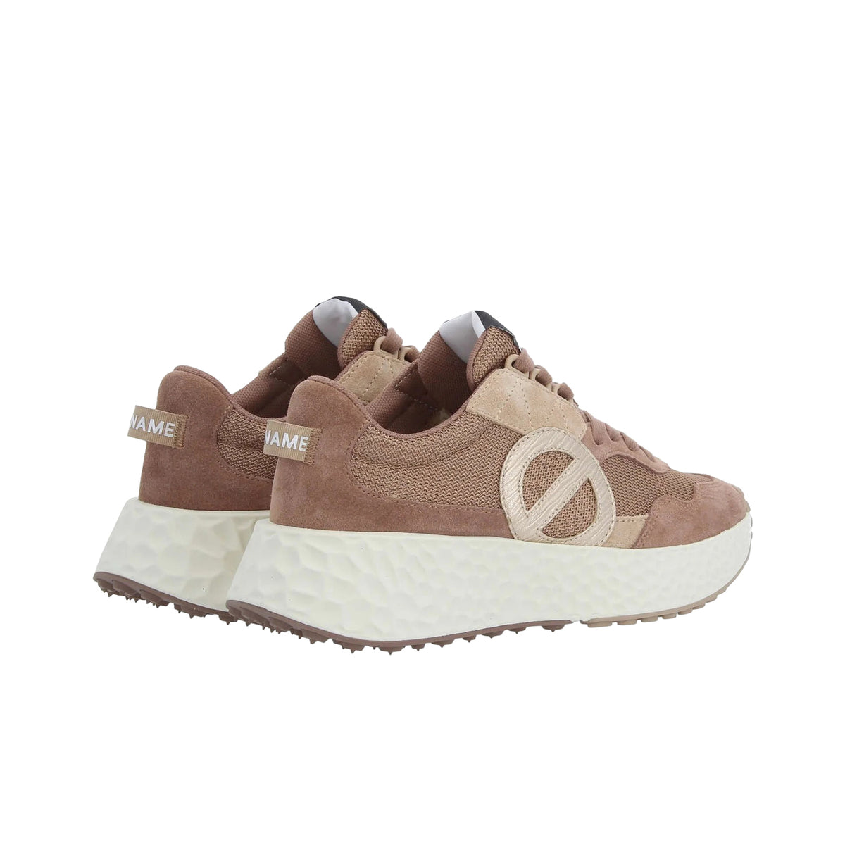 NØ NAME Carter Jogger W Sneaker Donna Choco Beige Gold