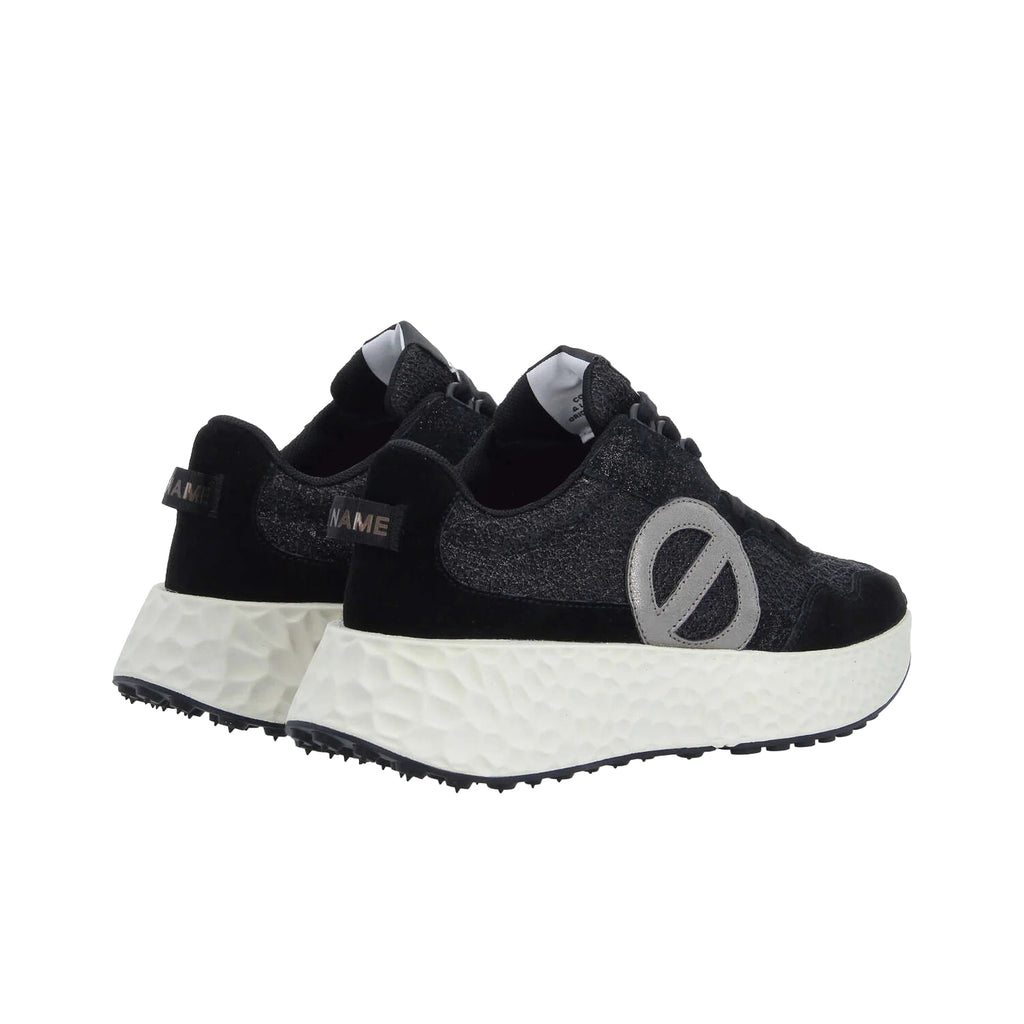 NØ NAME Carter Jogger W Sneaker Donna Nero/nero/nero