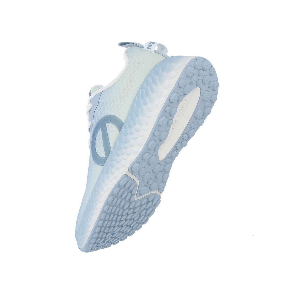 NØ Name Sneaker Donna CARTER FLY W Celeste – Eco GRS/GOTS, Suola Alta 5 cm, Soletta Rimovibile