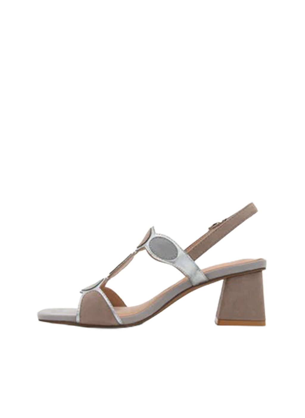 AZAREY 613L787 Sandalo Donna Multicolor Tacco 5 Soletta Pelle