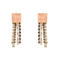 SODINI Orecchini Cristallo Frangia Hera Multicolor 552475