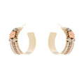 SODINI Orecchini Cerchio a Fascia Hera Multicolor 552473