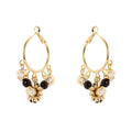 SODINI Orecchini Donna a Cerchio La Dame Oro con Mini Pendenti 552417