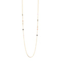SODINI Collana Donna Lunga Hera Multicolor con Catena Groumette, Perline e Sfere 552452