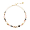 SODINI Collana Donna Corta Hera Multicolor con Perle e Cristalli 552451
