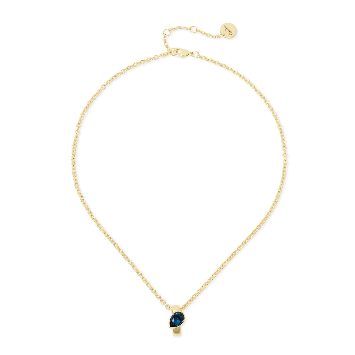 SODINI Collana Donna Corta Emilia Multicolor con Anello e Cristallo a Goccia 800040W