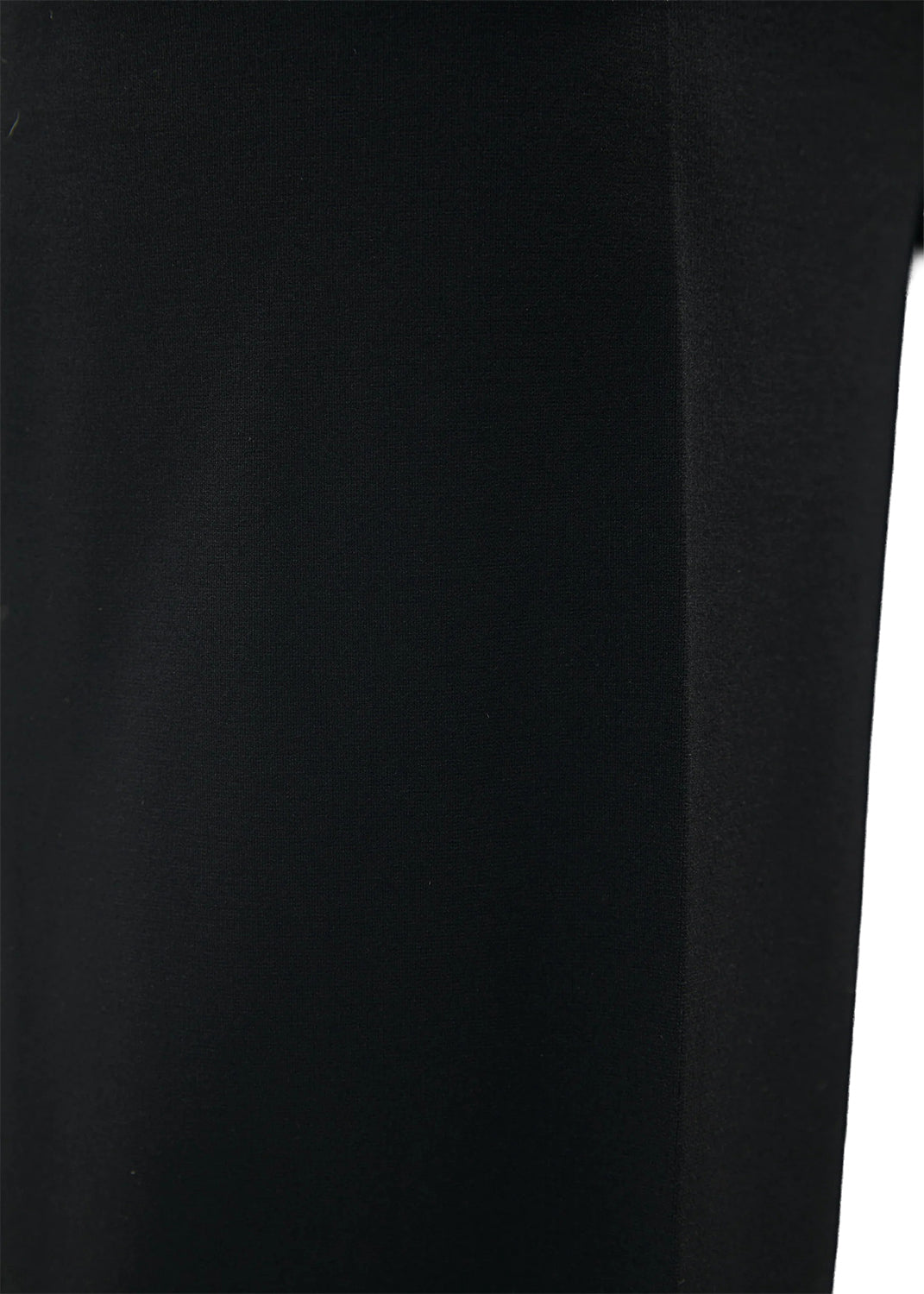 HUMILITY Pantalone Donna Nero Punto Milano Cropped SOPHIO MADE IN ITALY