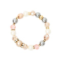 SODINI Bracciale Donna Elastico Hera Multicolor con Sfere, Perline e Zirconi 552466