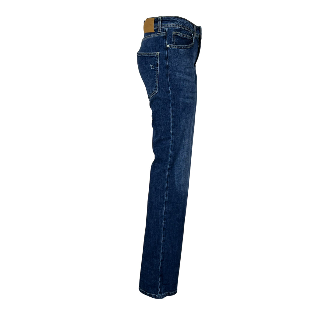 NOIR’N’BLUE Jeans Donna HEVA-L320 Stone Washed Scuro Slim Fit