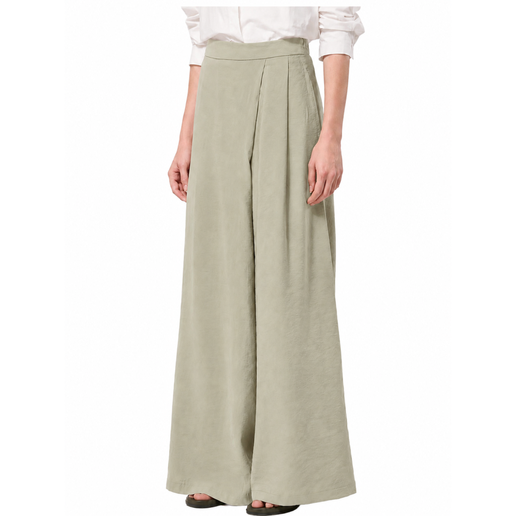 PA-LINAMI HUMILITY Pantalone Gamba Larga Made in Italy