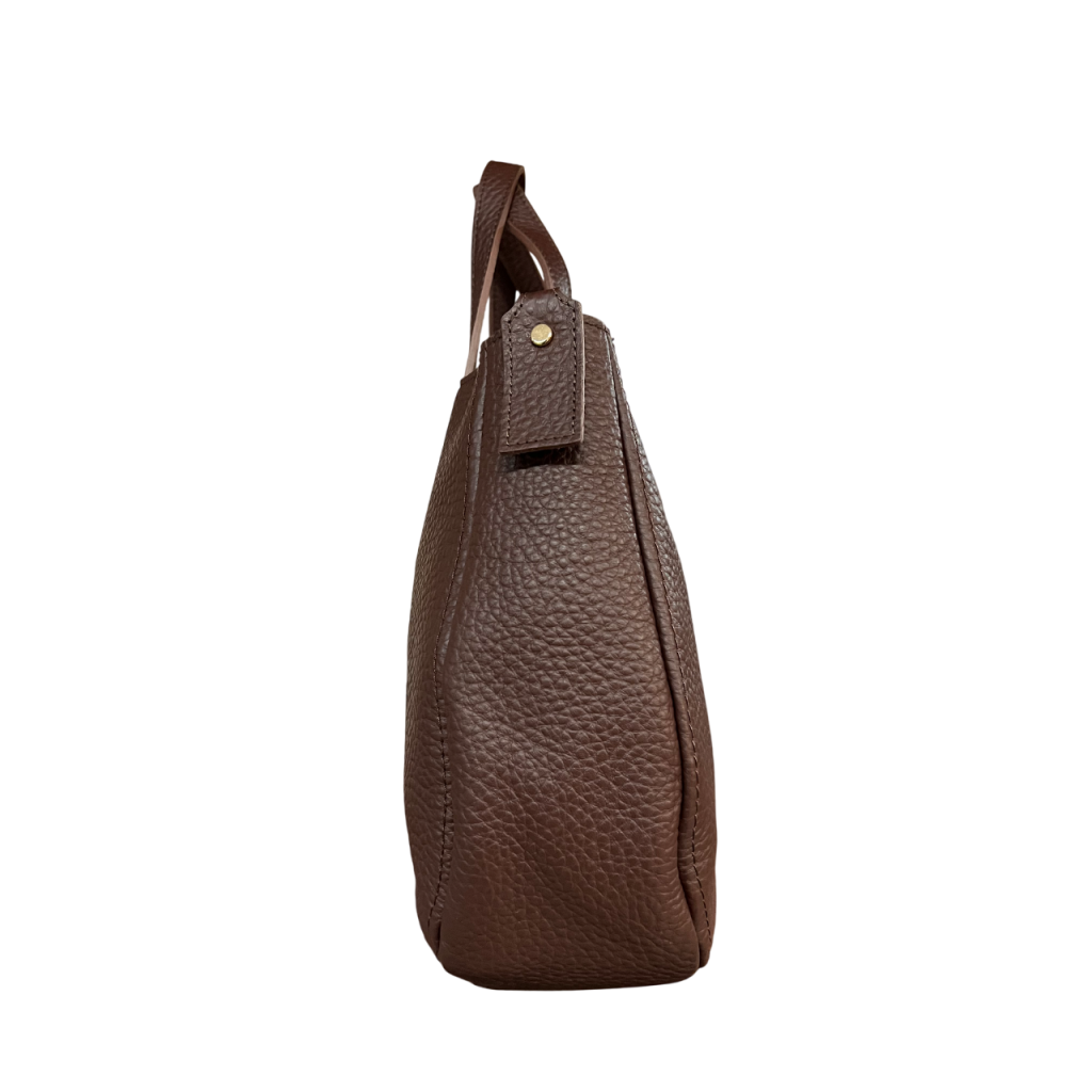 RIPANI I752OB MARIT L – Borsa a mano in pelle effetto bufalo (Made in Italy)