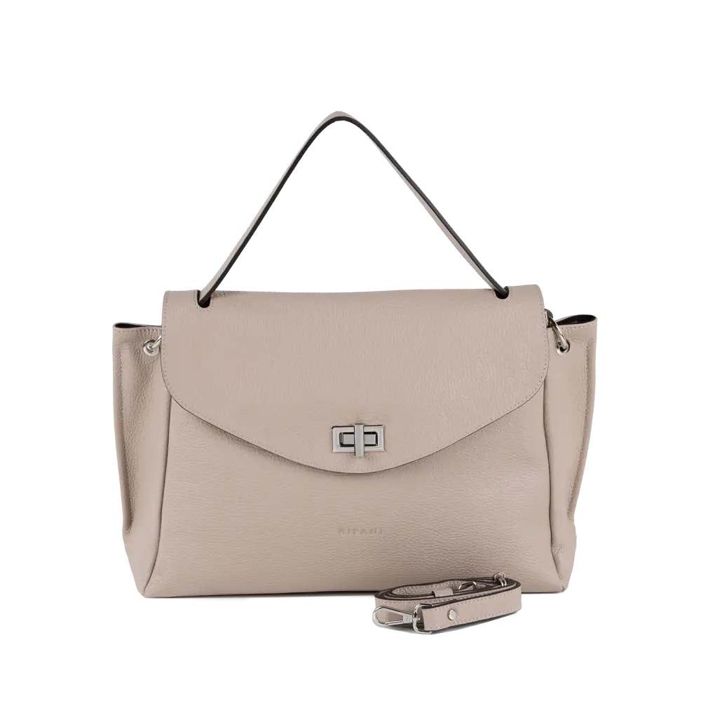 RIPANI Caterina borsa a mano L pelle con tracolla CATERINA E2810J Made in Italy