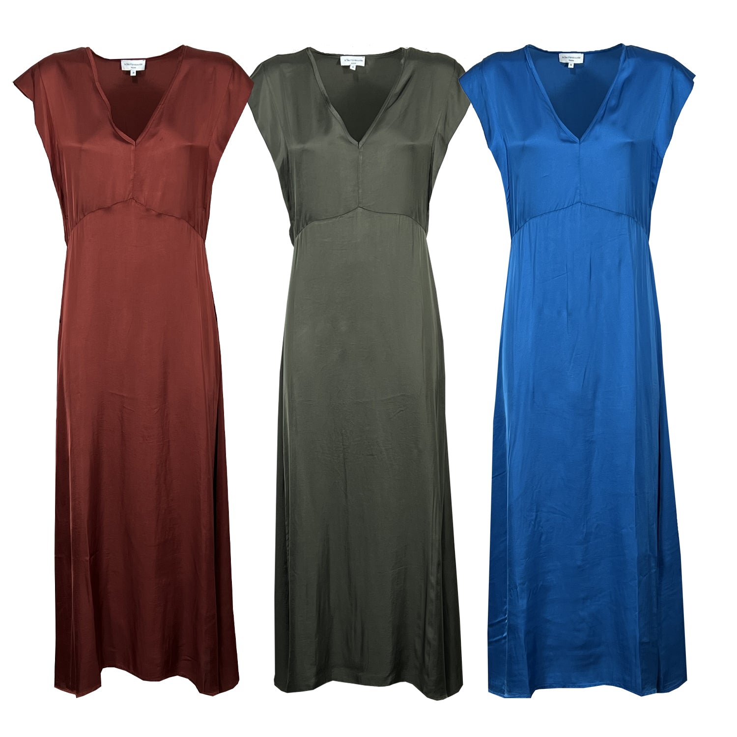 RO-VINOMA LA FEE MARABOUTEE Abito Satin Seta Made in Italy